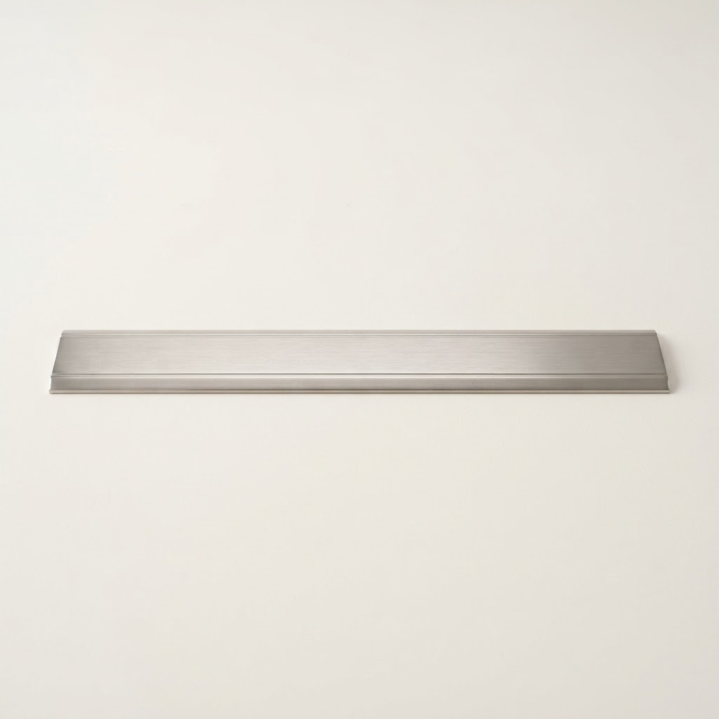 Brushed Nickel Door Bar