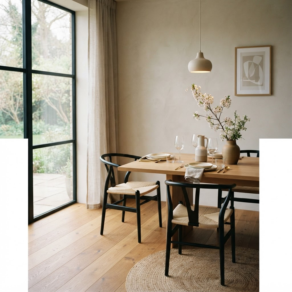 CombiFelt Acoustic 10mm dining room setting