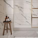 Hera Marble Glazed Porcelain Wall & Floor Tile - 600x600mm