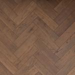 Euro Eversholt Dark Oak Herringbone Engineered Wood Flooring