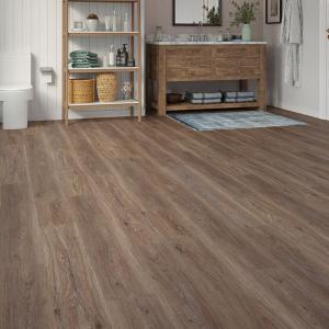 EURO Antique Brown Oak SPC LVT – 6.5mm Rigid Core Straight Plank