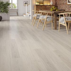 EURO Light Grey Oak SPC LVT – 6.5mm Rigid Core Straight Plank