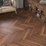 Euro Heritage 8 mm Herringbone Laminate – Chestnut Oak