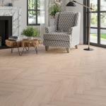 Euro Harlington Oak 8mm Herringbone Laminate Flooring