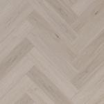 EURO Light Grey Oak Herringbone SPC LVT – 5mm Rigid Core