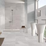 Derwent White Glazed Porcelain Tile - 300x600mm
