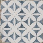 Garcia Geo Blue Matt Porcelain Wall & Floor Tile - 200x200mm