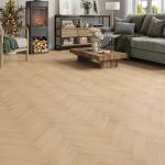Euro Wychwood Light Oak Herringbone Engineered Flooring