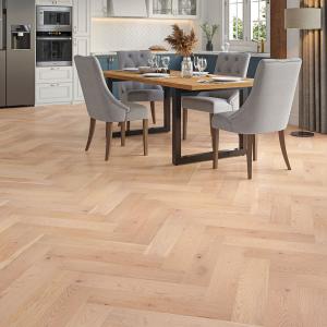 EURO Salcey Engineered Herringbone Oak