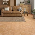 Euro Bletsoe Select Oak Brushed UV Lacquered Herringbone Engineered Wood Flooring