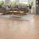 Euro Medium Oak Herringbone Rigid Core LVT – 128x615x5mm