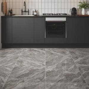 Apollo Grey Glazed Porcelain Wall & Floor Tile - 600x600mm