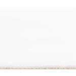 Handmade White Ceramic Wall Tile - 75x300cm