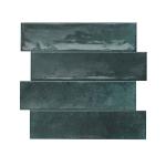 Hope Blue Gloss Ceramic Wall Tile - 75x300mm
