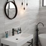 Voyage Grey Matt Glazed Porcelain Wall & Floor Tile - 300x600mm