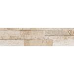 Oswald Beige Split Face Matt Porcelain Wall Tile - 150x610mm