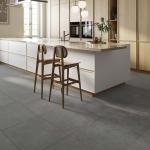 Siena Light Grey Matt Porcelain Wall & Floor Tile - 600x600mm