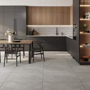 Panaro Grey Matt Porcelain Wall & Floor Tile - 600x900mm