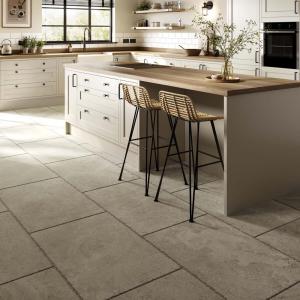 Gattola Taupe Porcelain Wall & Floor Tile - 600x900mm