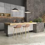 Caprice Black Matt Porcelain Wall & Floor Tile - 600x1200mm