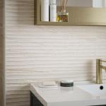 Laurent Beige Decor Matt Ceramic Wall Tile - 300x600mm