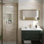 Laurent Beige Decor Matt Ceramic Wall Tile - 300x600mm