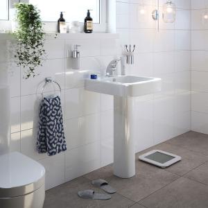 Gloss  White Ceramic Wall Tile - 300x600mm