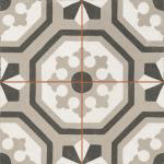 Zayda Grey Matt Vitrified Ceramic Tile - 450x450mm