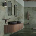 Iron Green Lappato Glazed Porcelain Wall & Floor Tile - 600x1200mm