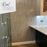 Maya Linear Grey Ceramic Wall Tile - 350x350x9.2mm