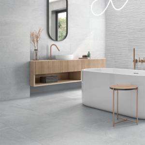 Legend Light Matt Porcelain Wall & Floor Tile - 595x595mm