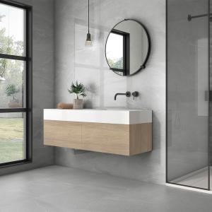 Norwick Grey Matt Porcelain Tile - 595x595mm