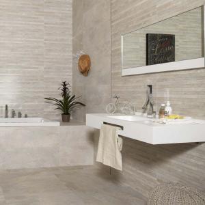 Nature Bone Matt Ceramic Wall Tile - 240x690mm