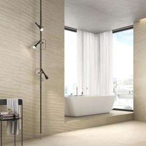 Rock Beige Matt Ceramic Wall Tile - 240x690mm