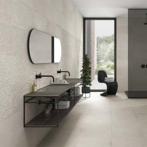 Knole Cream Matt Porcelain Wall & Floor Tile - 607x607mm