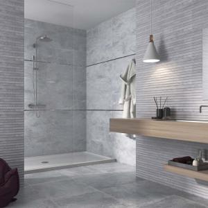 Nature Grey Matt Porcelain Wall & Floor Tile - 607x607mm
