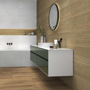 Kabin Planke Brandy Porcelain Tile - 1200x200mm