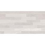 Norwick White Decor Ceramic Wall Tile - 295x595mm