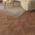 Euro Stagsden Select Oak Brushed UV Lacquered Herringbone Engineered Wood Flooring