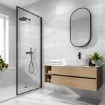 Anderley Light Grey Matt Glazed Porcelain Wall & Floor Tile - 300x600mm