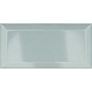Metro Mint Ceramic Wall Tile - 100x200mm
