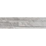 Oswald Grey Split Face Matt Porcelain Wall Tile - 150x610mm