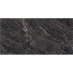 Zeus Midnight Black Glazed Porcelain Wall & Floor Tile - 600x1200mm