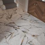 Hestia Viola Marble Glazed Porcelain Wall & Floor Tile - 600x600mm