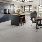 Sanford White Matt Porcelain Wall & Floor Tile -1000x1000mm